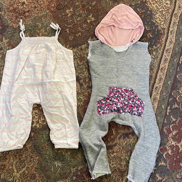 zara mini collection Other - Bundle! 2 sleeveless romper pants!